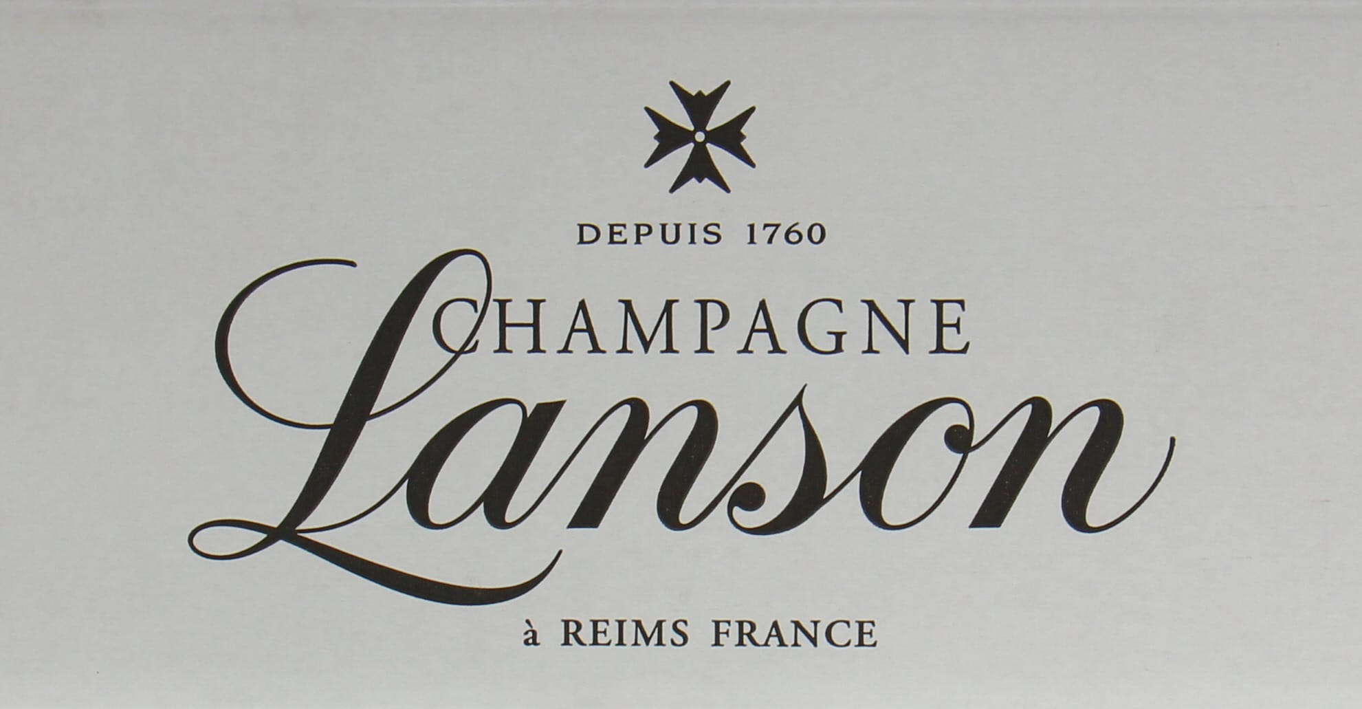 Lanson - Brut Champagne Gold Label 1981 From Original Wooden Case