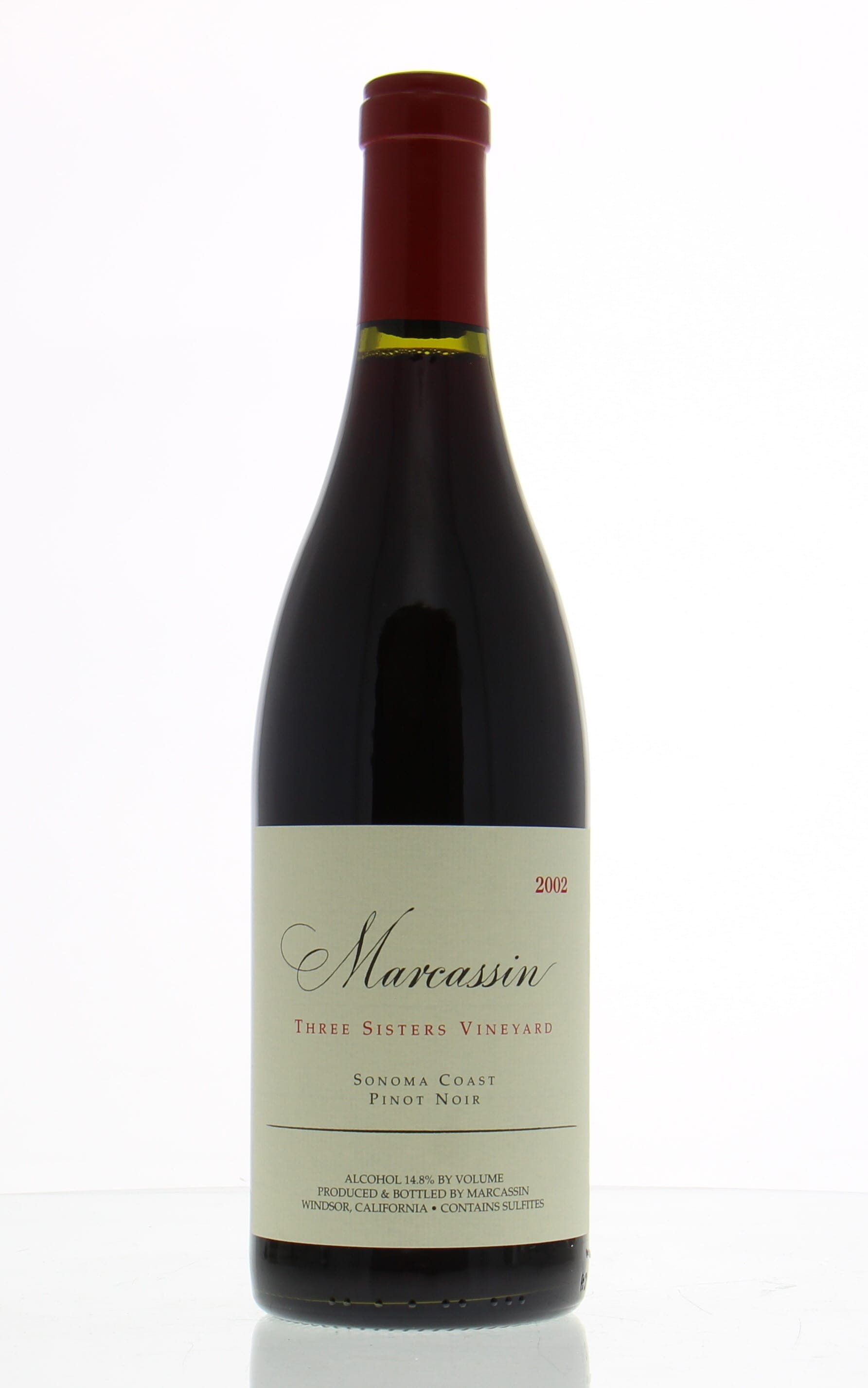 Marcassin - Three Sisters Pinot Noir 2002 From Original Wooden Case