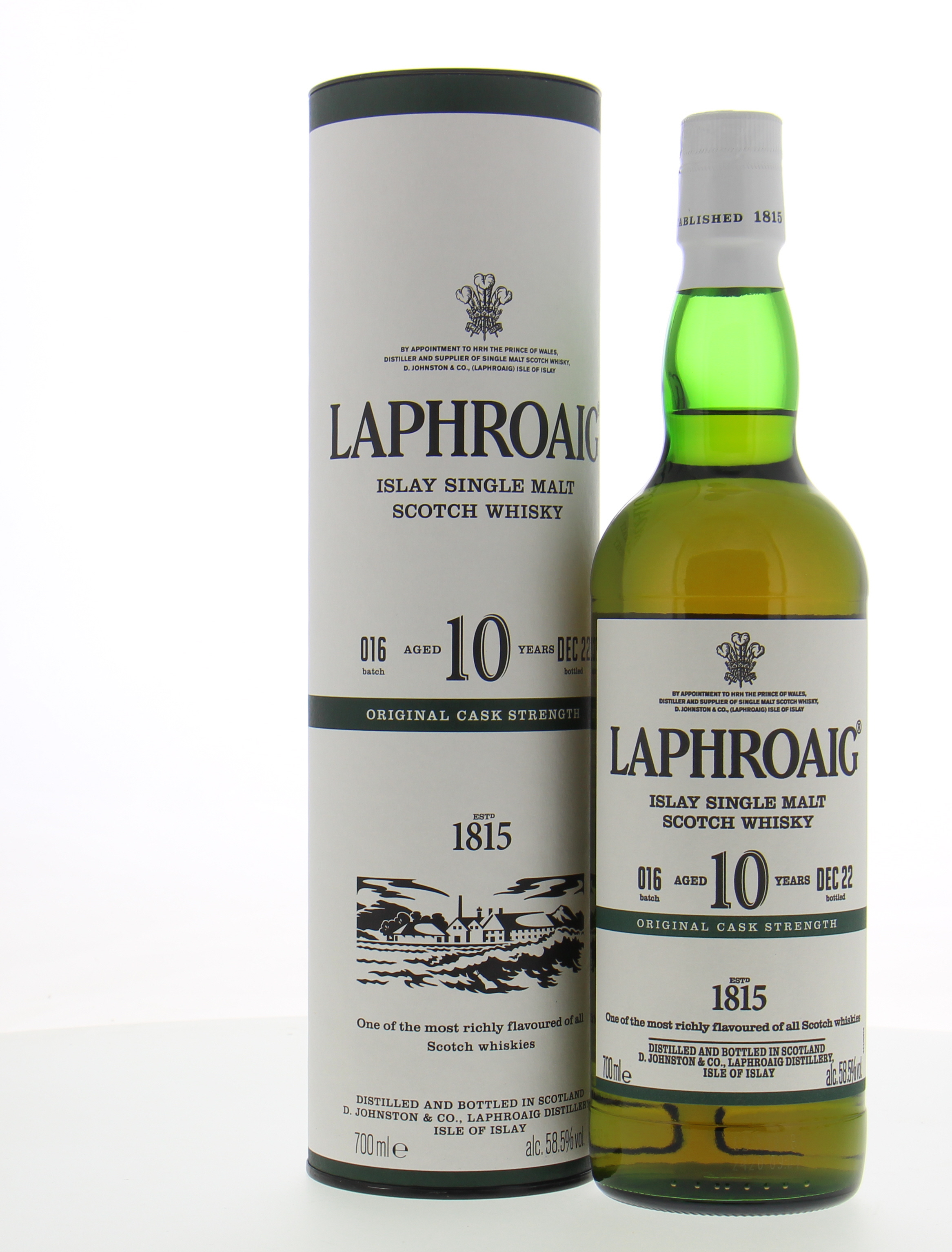 Laphroaig 10 Year Old Single Malt Scotch Whisky