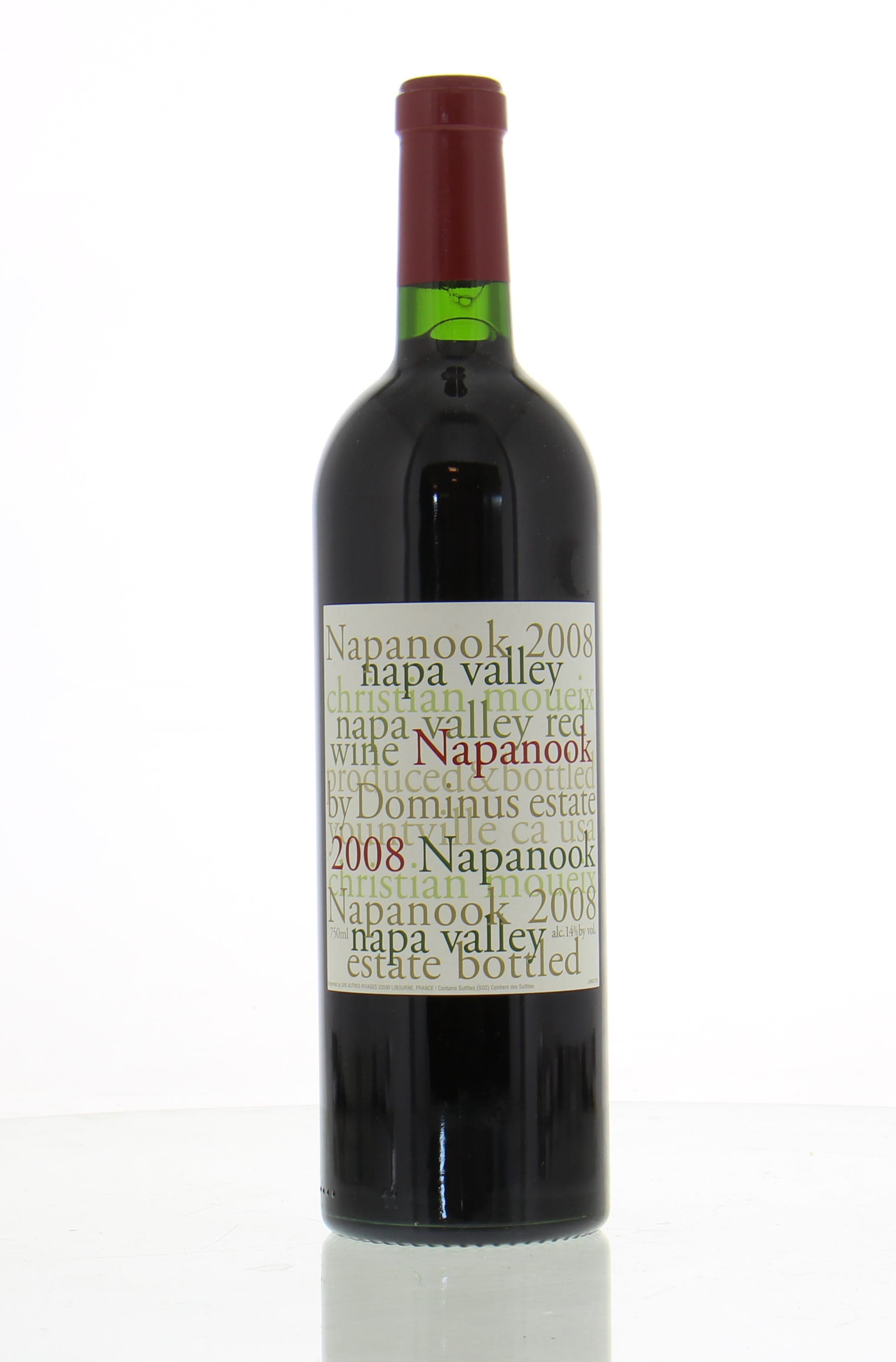 年表記2008年値下げ・2008Napa Valley Bordeaux Blend ドミナス - ワイン