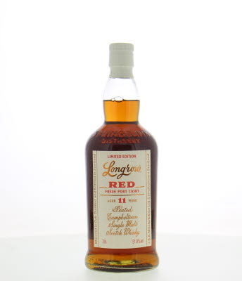 Longrow - 11 Years Old Red Fresh Port Cask 51.8% NV