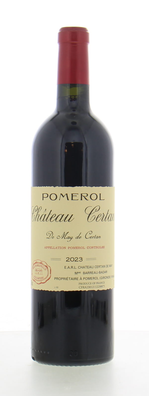 Chateau Certan de May - Chateau Certan de May 2023