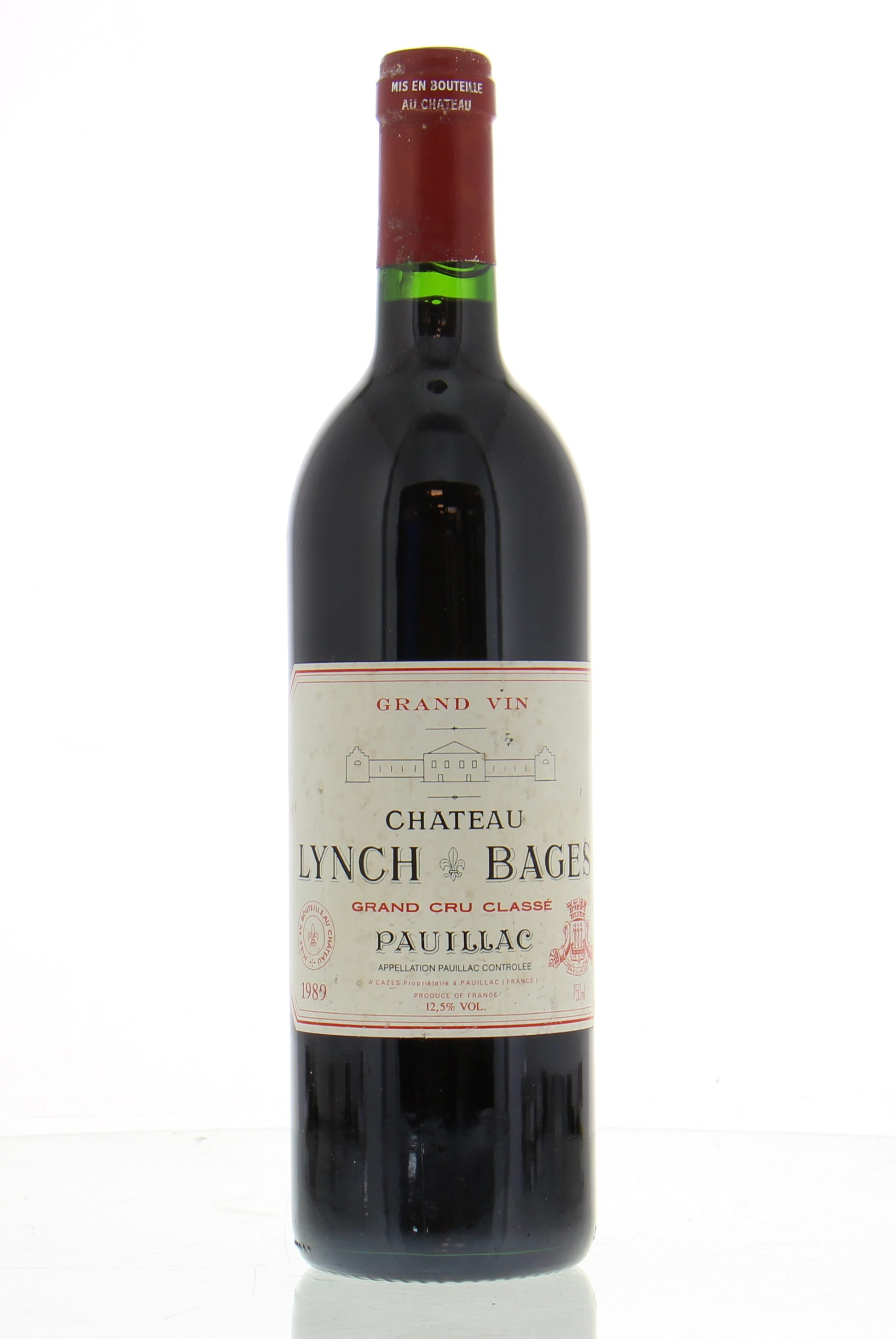 Chateau Lynch Bages - Chateau Lynch Bages 1989 Perfect