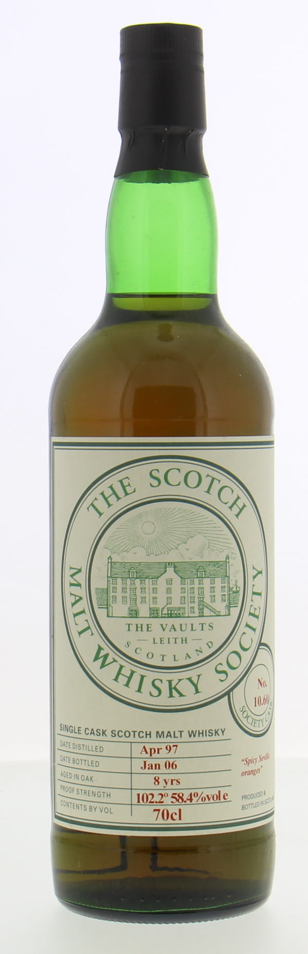 Bunnahabhain - 1997 SMWS 10.60 Spicy Sevilla oranges 58.4% 1997