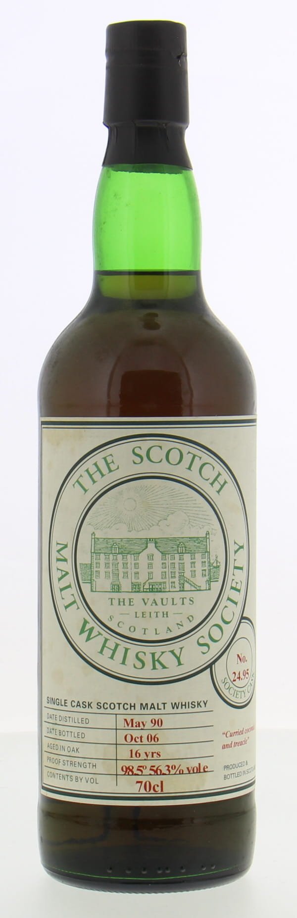 Macallan - 1990 SMWS Curried coconut and treacle 24.95 56.3% 1990