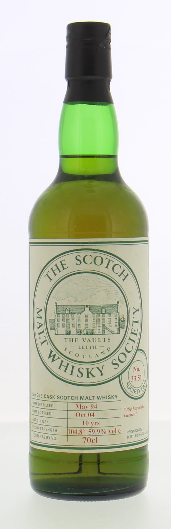 Ardbeg - 1994 SMWS 33.51 Big boy in the kitchen 59.9% 1994