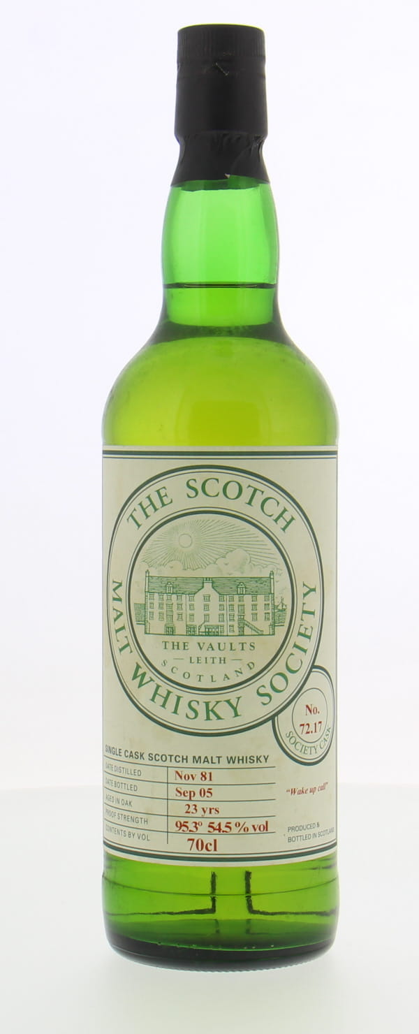 Miltonduff - 1981 SMWS 72.17 Wake up call 54.5% 1981