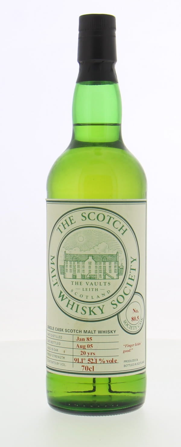 Glen Spey - 1985 SMWS 80.5 Finger lickin' good! 52.1% 1985