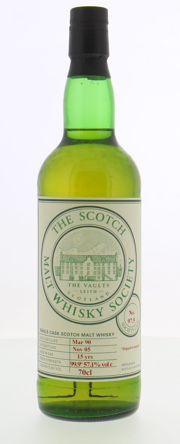 Littlemill - 1990 SMWS 97.5 Dappled sunlight 57.1% 1990