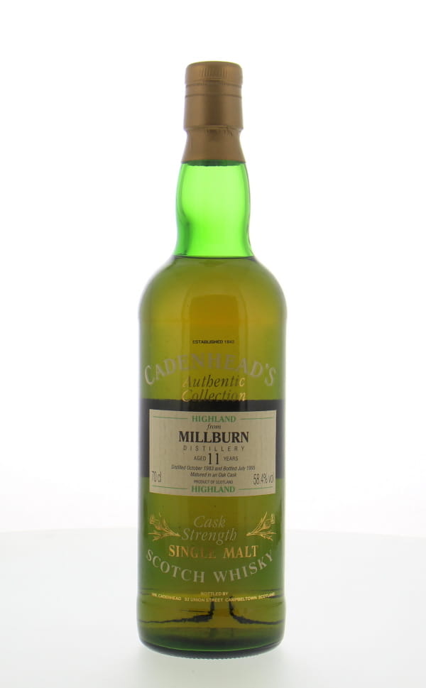 Millburn - 1983 Cadenhead's Authentic Collection 58.4% 1983