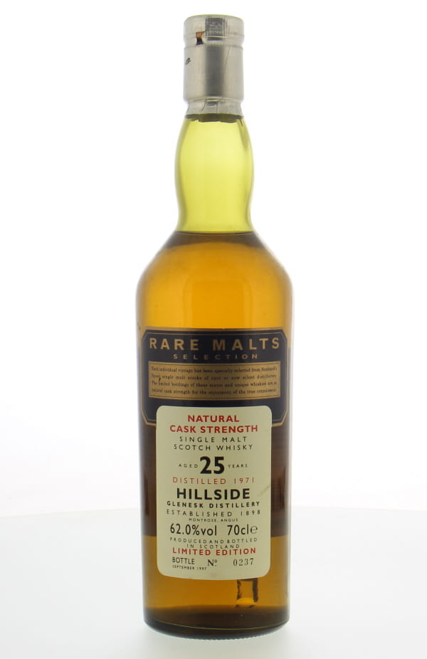 Hillside - 25 Years Old Rare Malts Selection 62% 1971