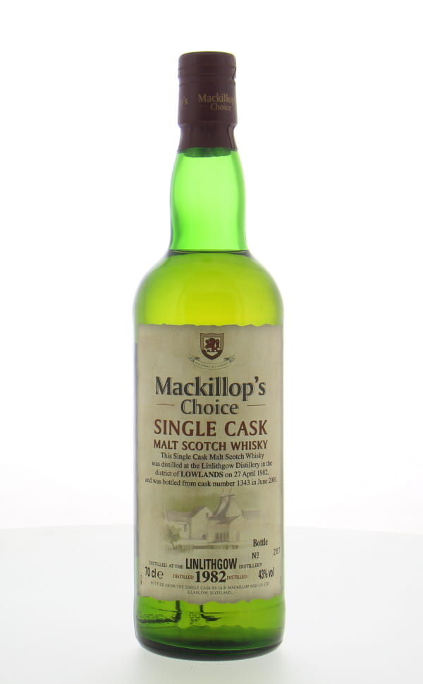 Linlithgow - 19 Years Old Mackillop's Choice Cask 1343 43% 1982