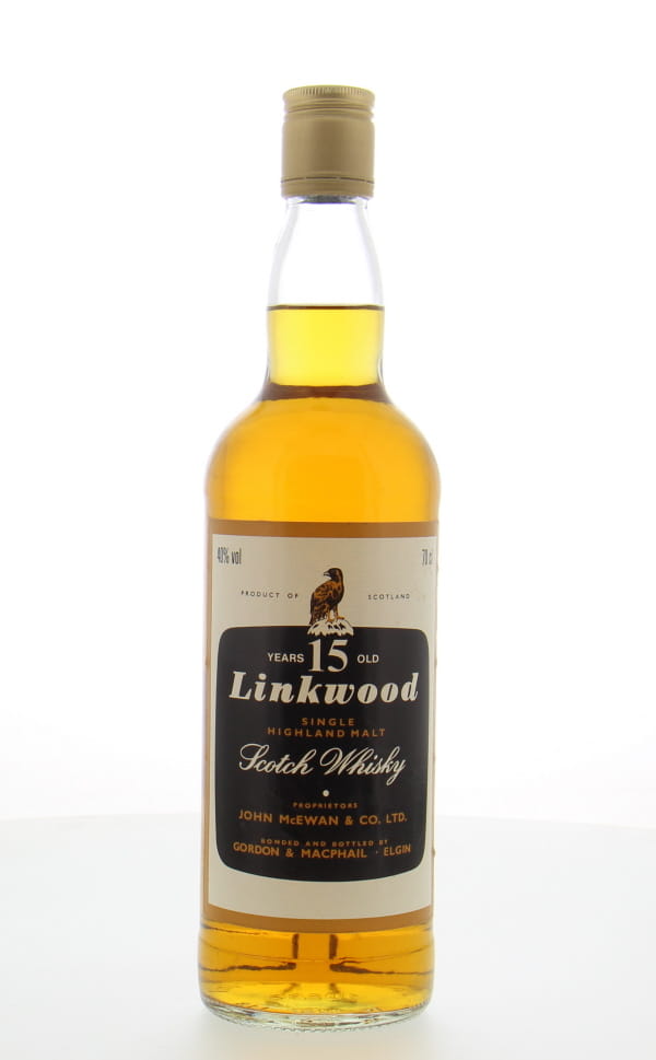 Linkwood - 15 Years Old Gordon & MacPhail 40% NV