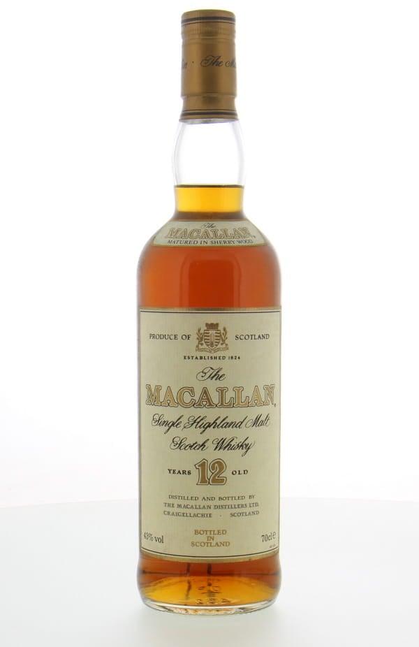 Macallan - 12 Years Old Matured In Sherry Wood 43% NV