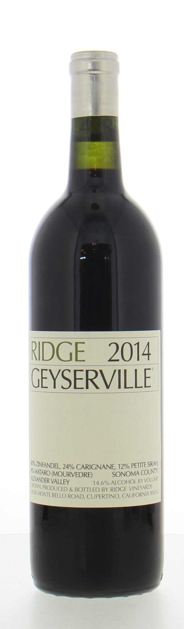 Ridge Vineyards - Geyserville 2014