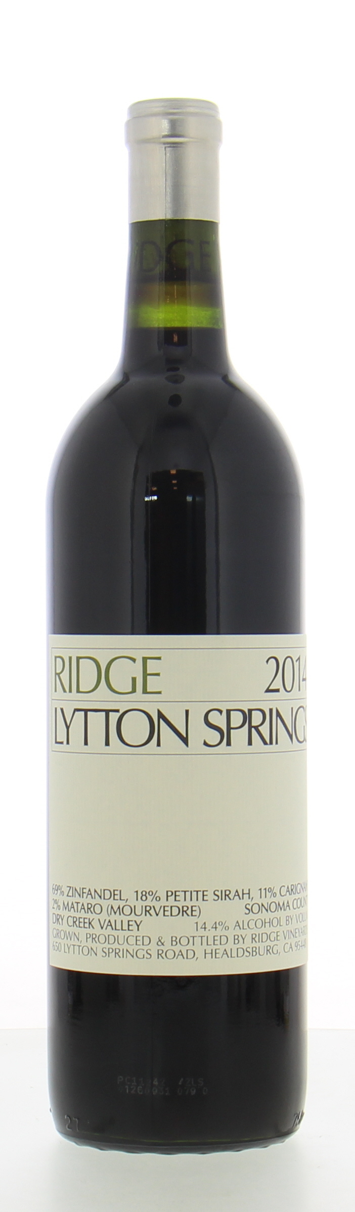 Ridge Vineyards - Lytton Springs 2014