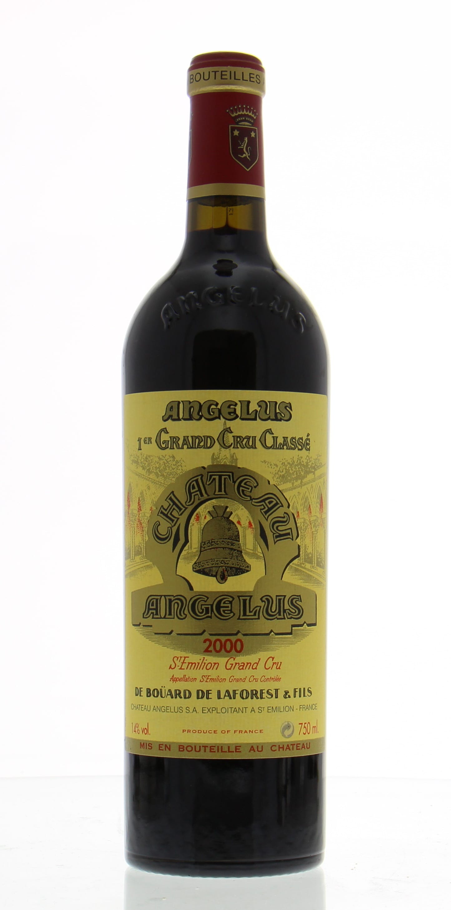 Chateau Angelus - Chateau Angelus 2000 From Original Wooden Case