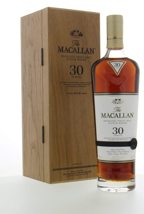 Macallan - 30 Years Old Sherry Oak Cask 2024 Release 43% NV