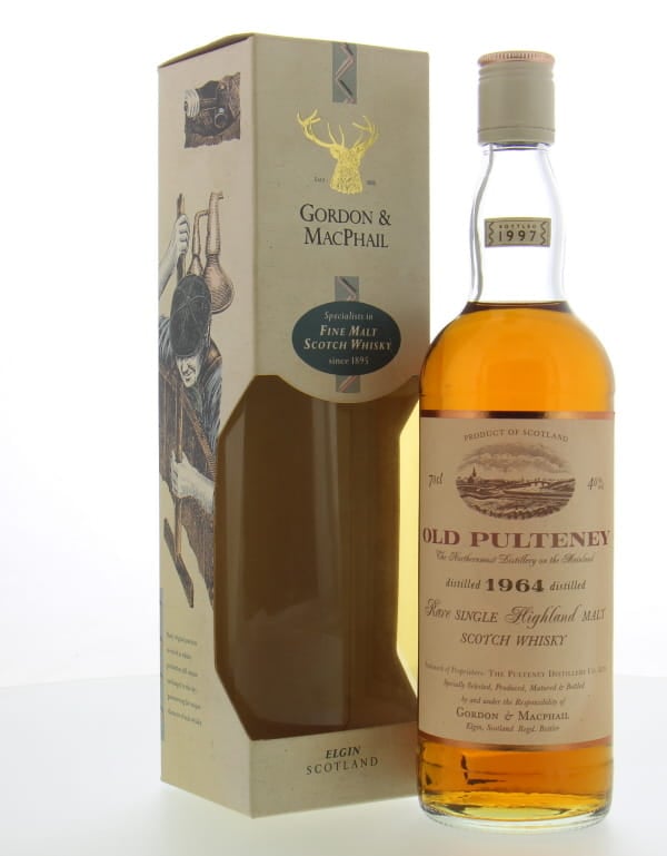 Old Pulteney - Gordon & MacPhail Rare Single Highland Malt 4% 1964