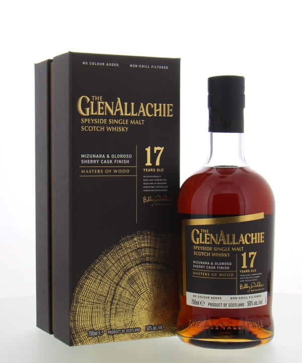 Glenallachie - 17 Years Old Masters of Wood Mizunara & Oloroso Sherry Finish 50% NV