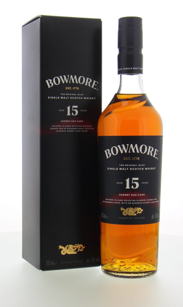 Bowmore - 15 Years Old Sherry Oak Cask 43% NV