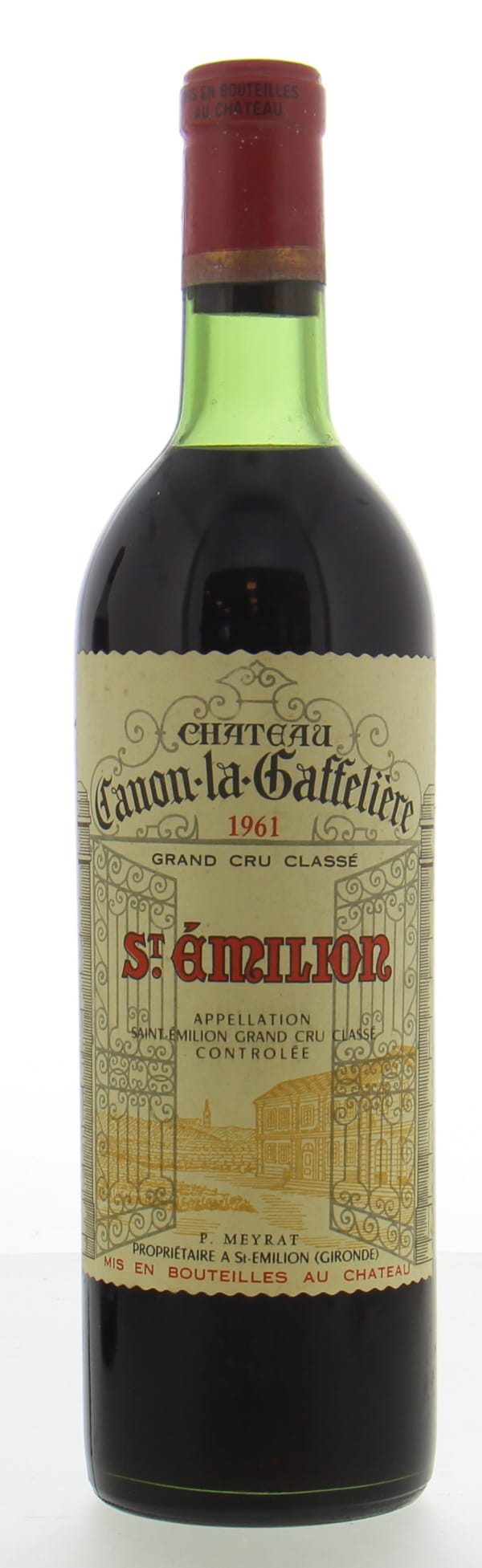 Chateau Canon La Gaffeliere - Chateau Canon La Gaffeliere 1961