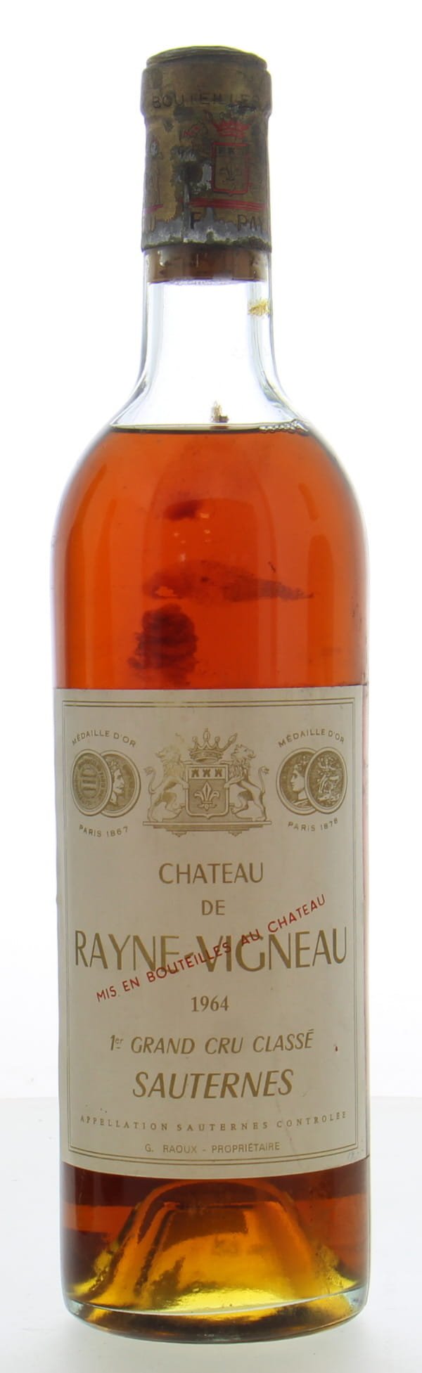 Chateau de Rayne Vigneau - Chateau de Rayne Vigneau 1964