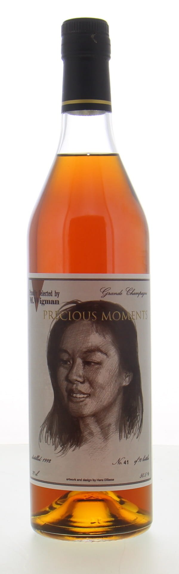 M. Wigman - 32 Years Old Cognac Grande Champagne Precious Moments Series 50.1% 1992