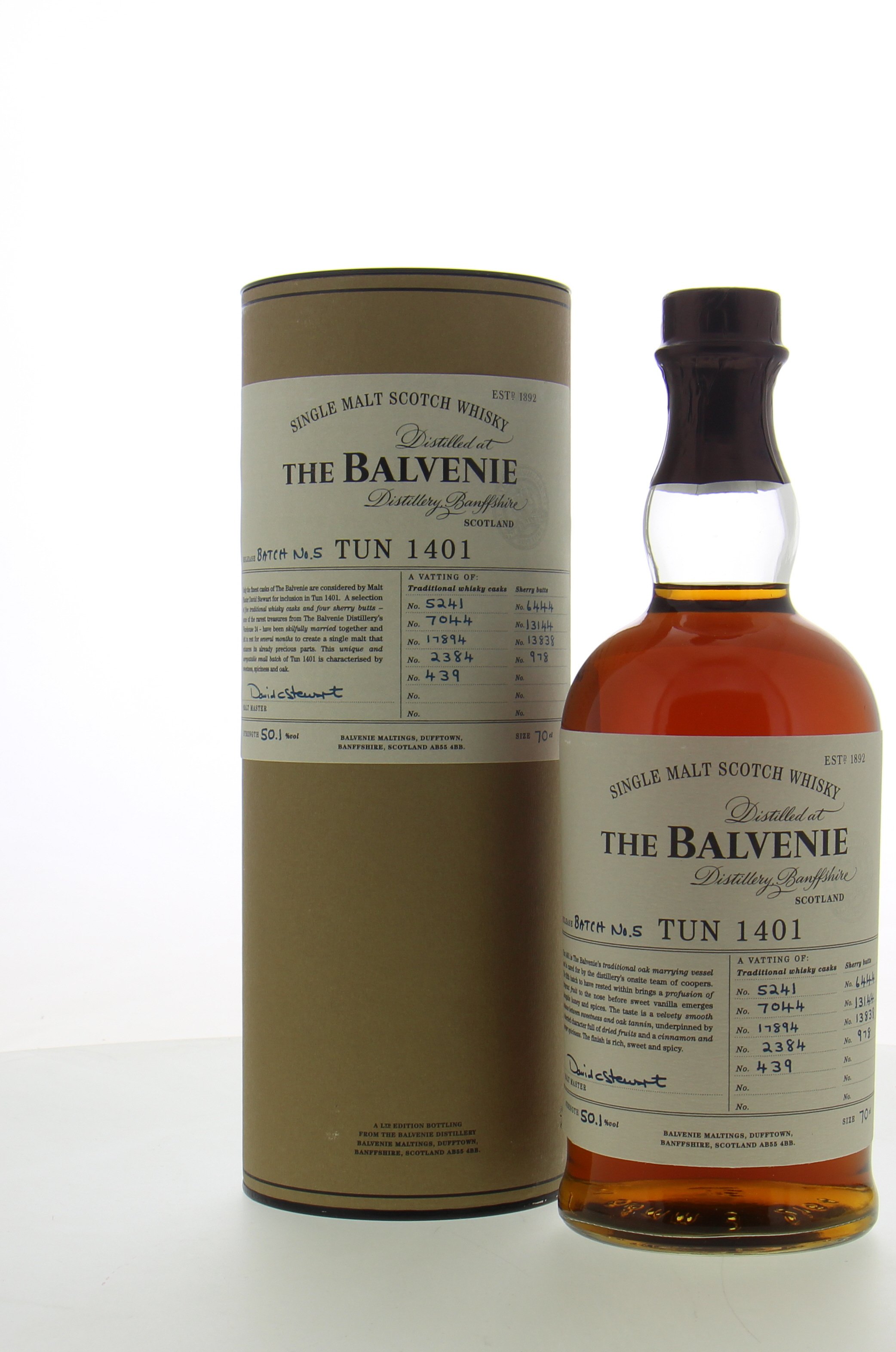 Balvenie - Tun 1401 Batch #5 50.1% NV 10068