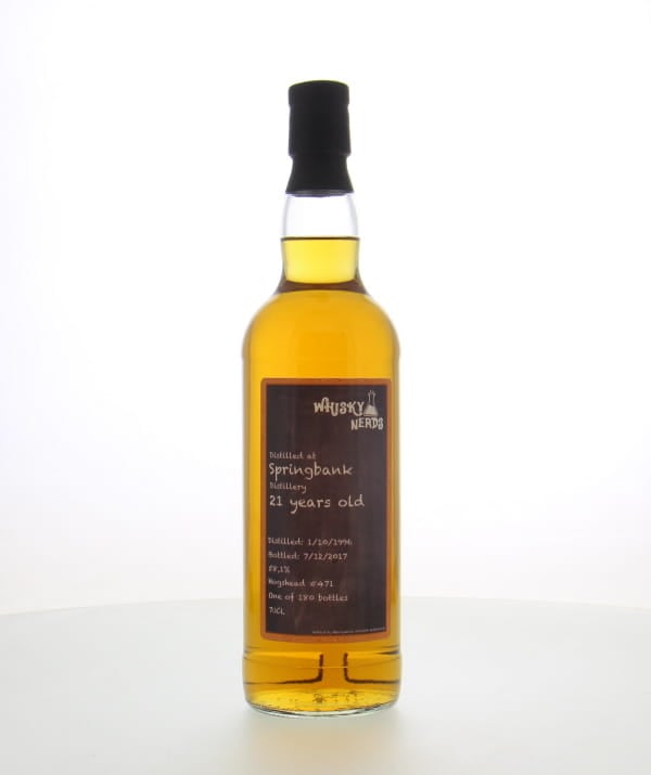 Springbank - 21 Years Old WhiskyNerds Cask 471 58.1% 1996