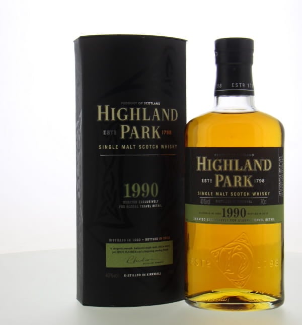 Highland Park - 1990 Vintage for Travel Retail 40% 1990