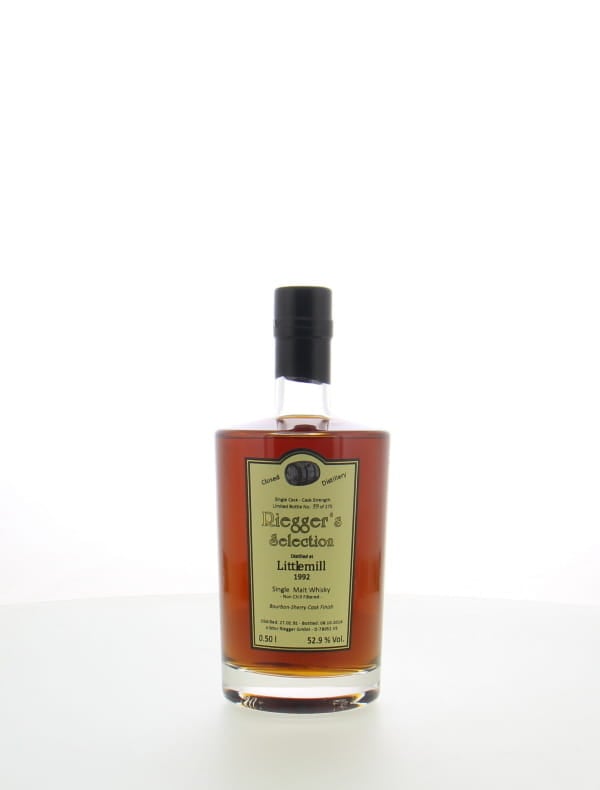 Littlemill - 22 Years Old Riegger's Selection Closed Distillery 52.9% 1992