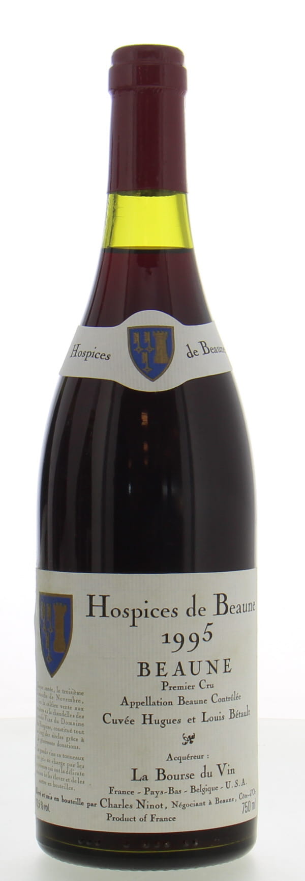 Hospices de Beaune - Beaune 1er cru cuvee Hugues et Louis Betault 1995