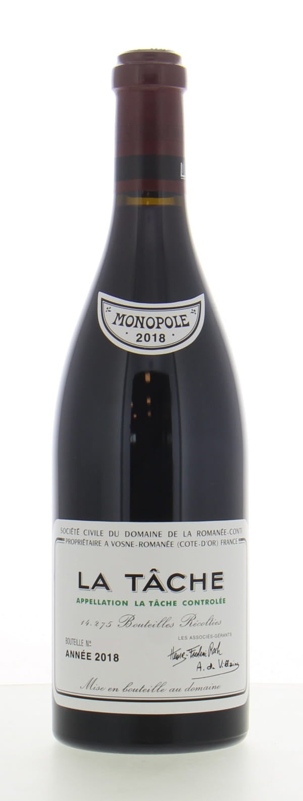 Domaine de la Romanee Conti - La Tache 2018