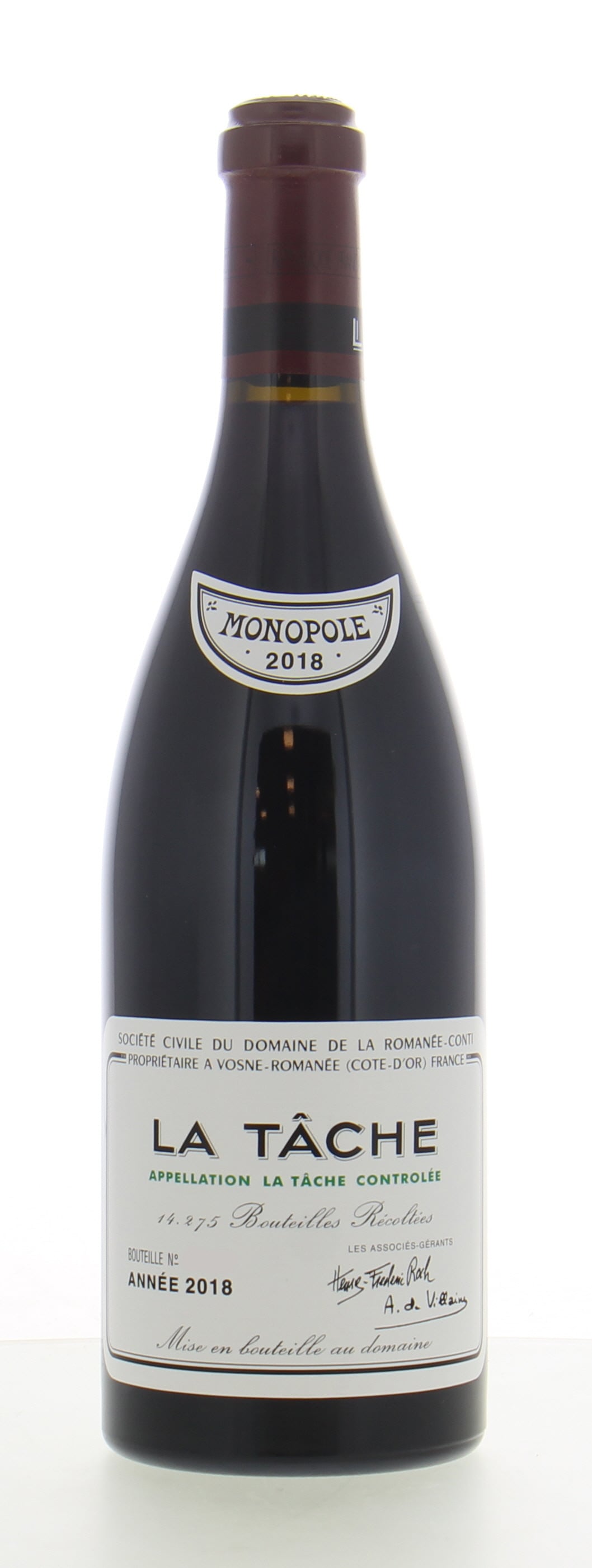 Domaine de la Romanee Conti - La Tache 2018
