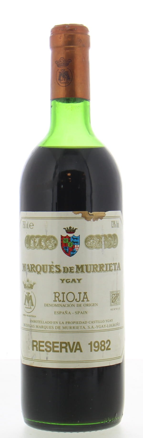 Marques de Murrieta - Ygay Reserva 1982