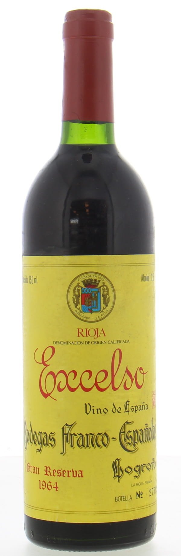 Bodegas Franco-Espanolas - Excelso Gran Reserva 1964