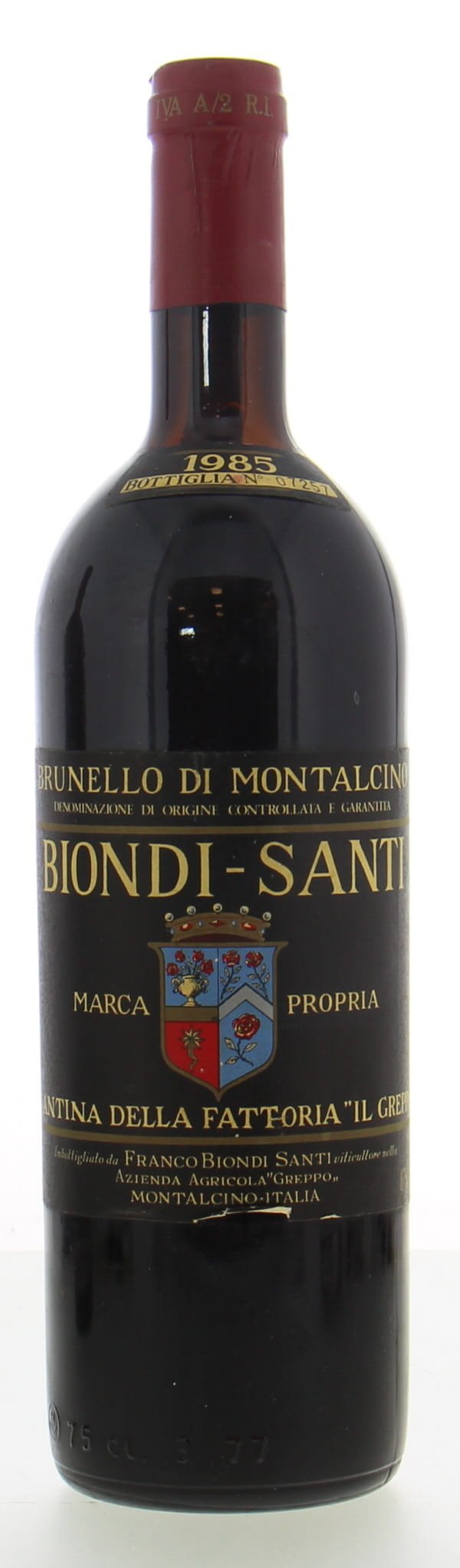 Biondi Santi - Brunello di Montalcino Tenuta Greppo 1985