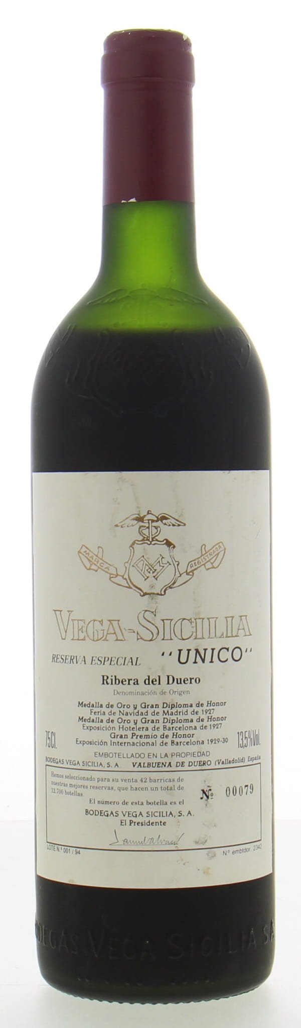 Vega Sicilia - Reserva Especiale Lot 001 /94 NV