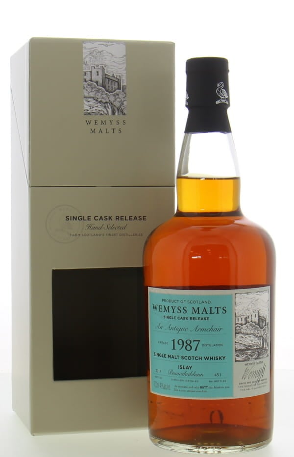 Bunnahabhain - Wemyss Malts An Antique Armchair 1987