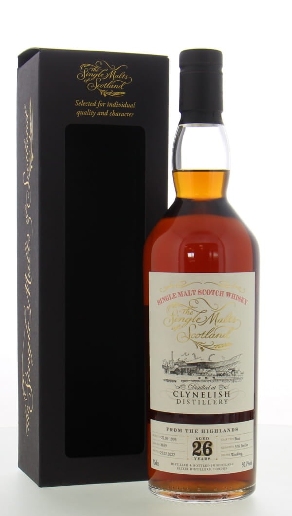 Clynelish - 26 Years Old The Single Malts of Scotland Cask 8659 1995