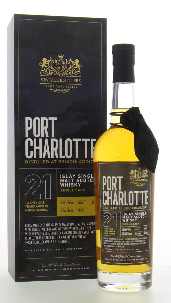 Bruichladdich - Port Charlotte 21 Years Old Cask 260 2001
