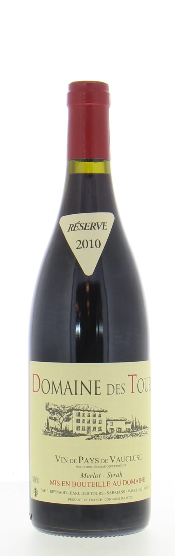 Rayas - Domaine des Tours Reserve Merlot-Syrah 2010