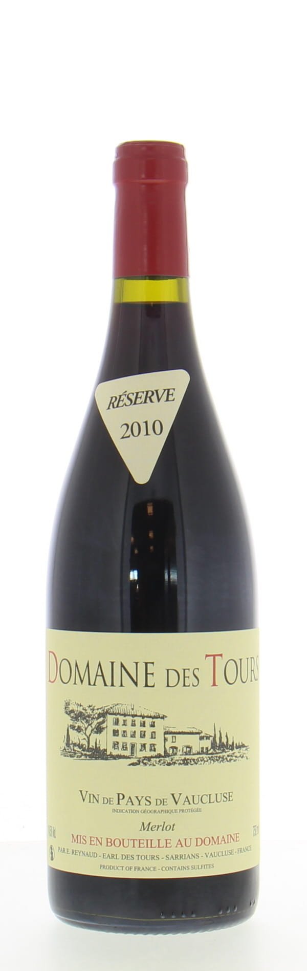 Rayas - Domaine des Tours Reserve Merlot 2010