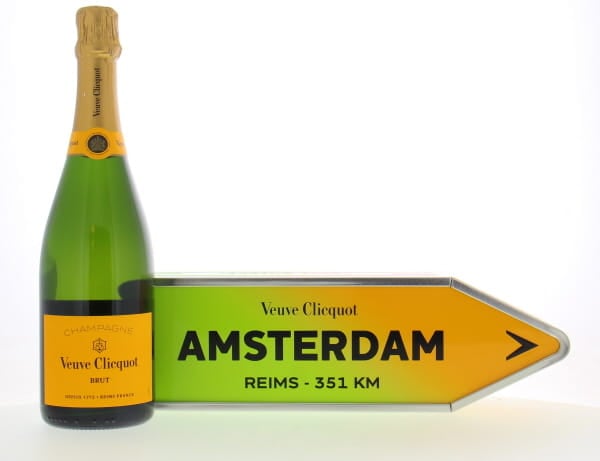 Veuve Clicquot - Arrow Amsterdam Yellow Label Brut NV