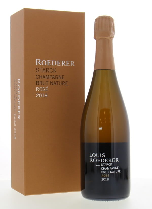 Louis Roederer et Philippe Starck - Brut Nature Rose 2018