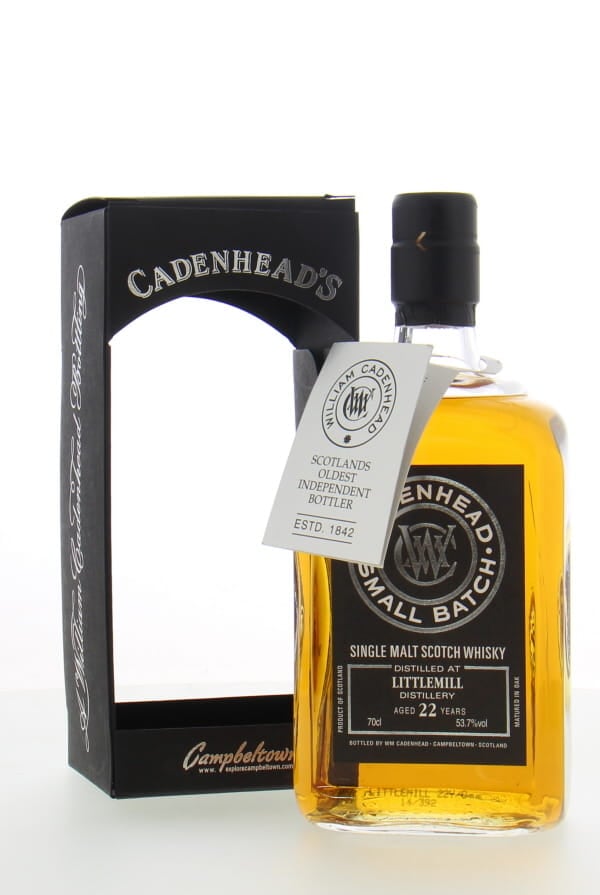 Littlemill - 22 years old Cadenhead Small Batch 1992