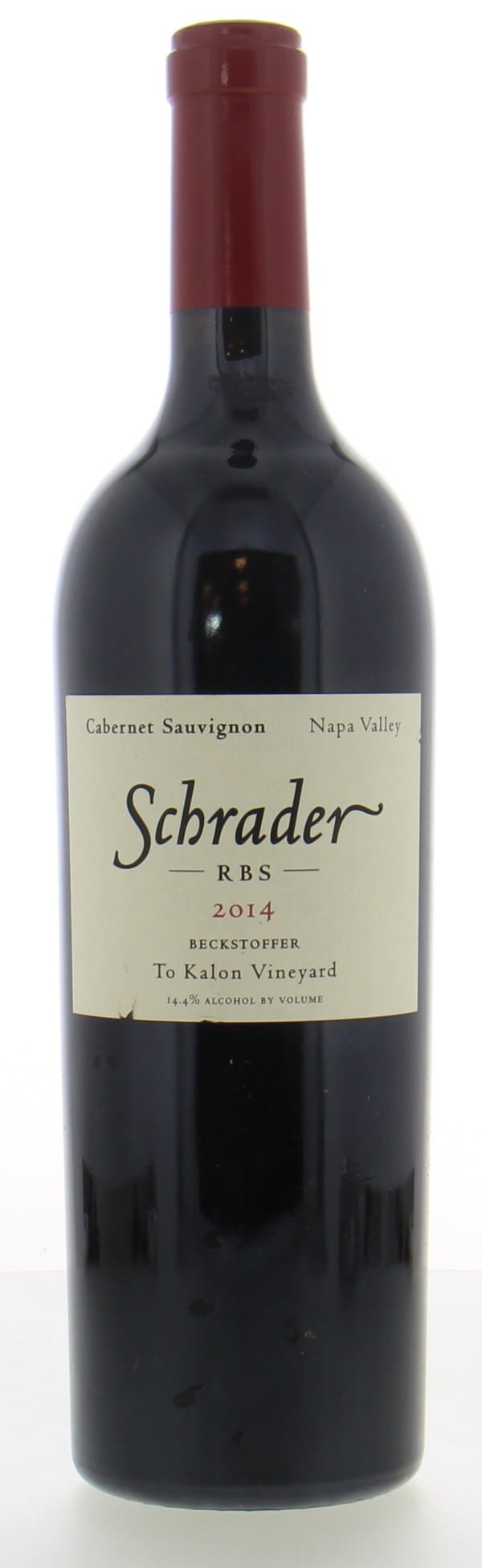 Schrader Cellars - Cabernet Sauvignon Beckstoffer to Kalon Vineyard 2013