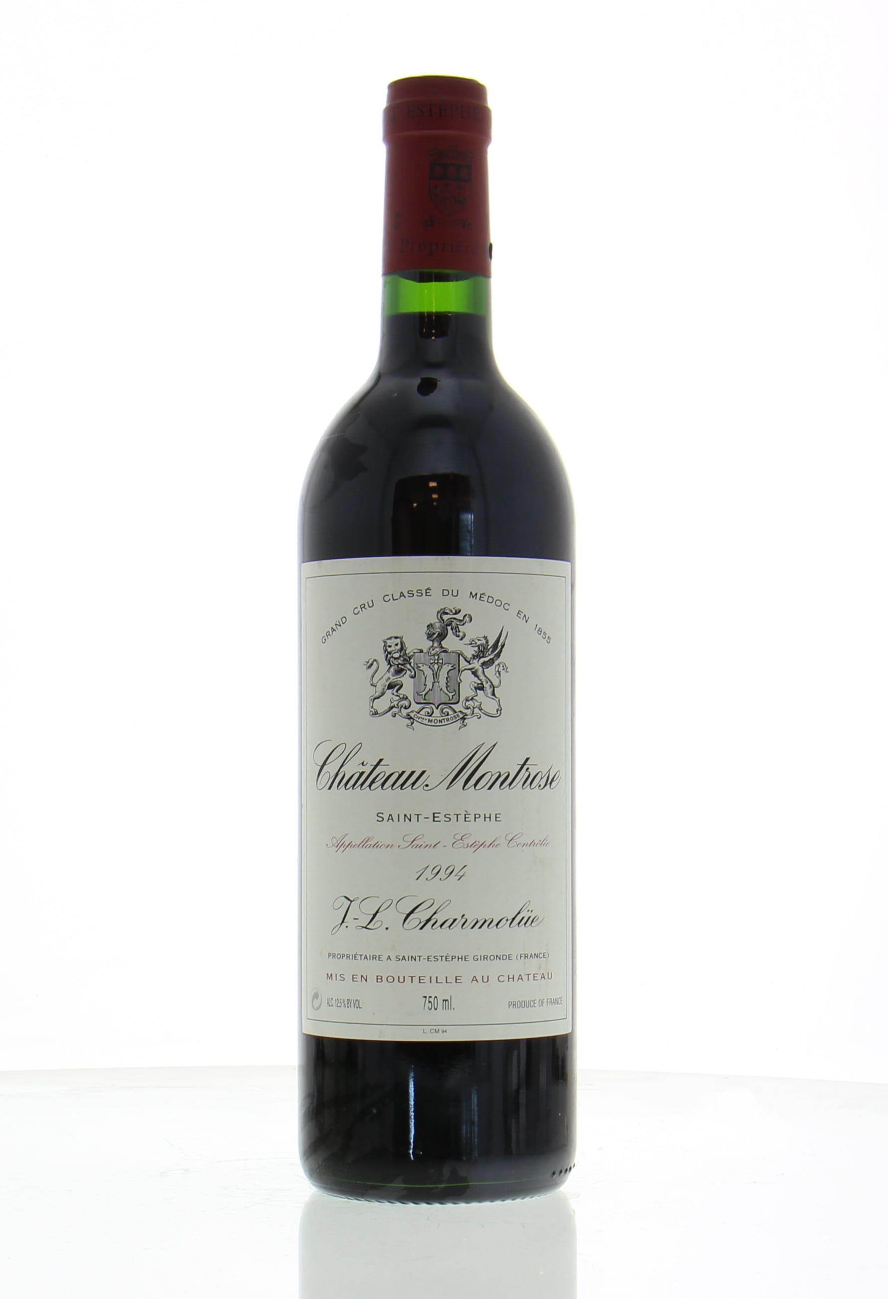 Chateau Montrose - Chateau Montrose 1994 From Original Wooden Case