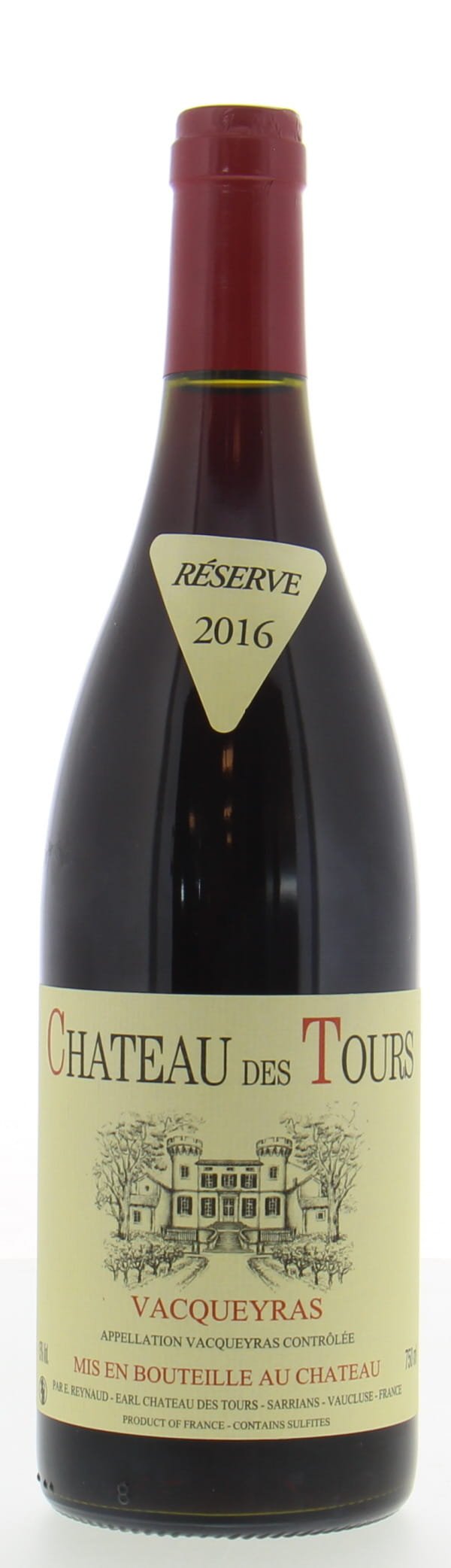 Rayas - Chateau des Tours Vacqueyras Rouge 2016